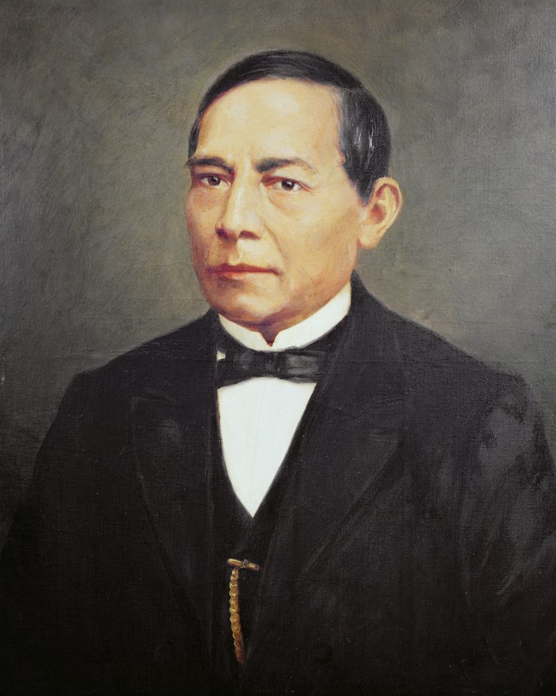 Retrato de Benito Juárez de Mexican School