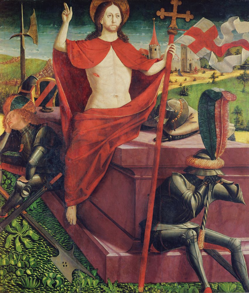 La Resurrección, del retablo de San Esteban, hacia 1470 de Michael Pacher