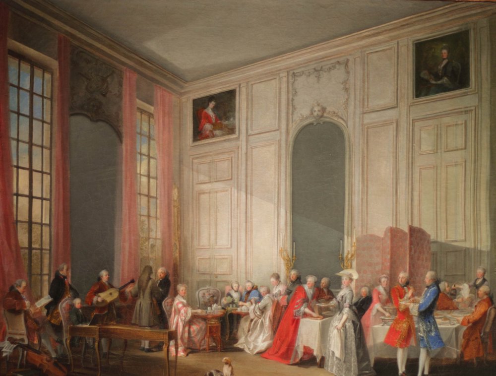 Té de la tarde en el Templo de Michel Barthelemy Ollivier