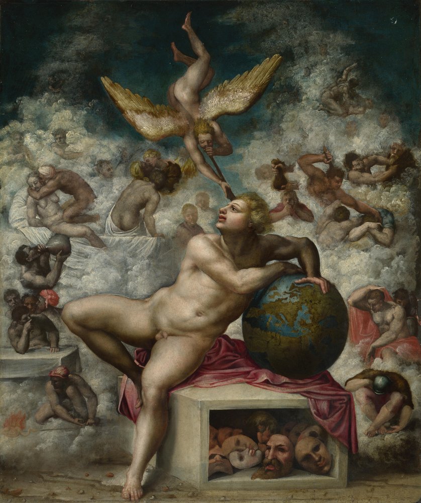 El Sueño de la Vida Humana, después de 1533 de Michelangelo Buonarroti