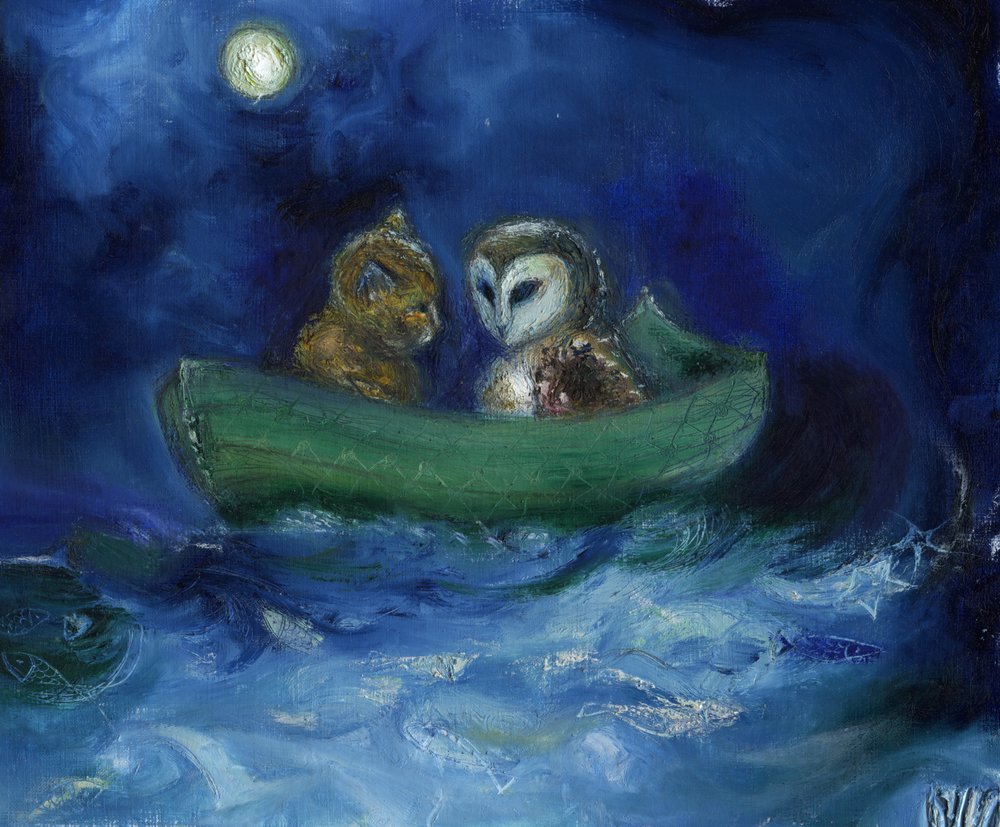 El Búho y el Gato, 2014 de Nancy Moniz Charalambous