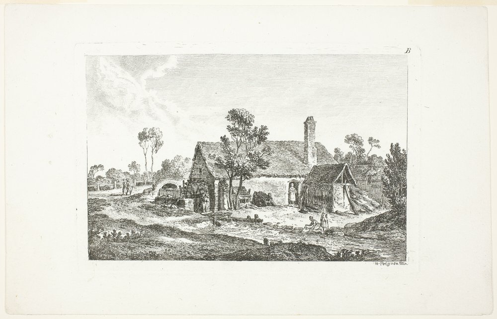 Paisaje, del Deuxieme Cahier de Paysage de Nicolas Perignon