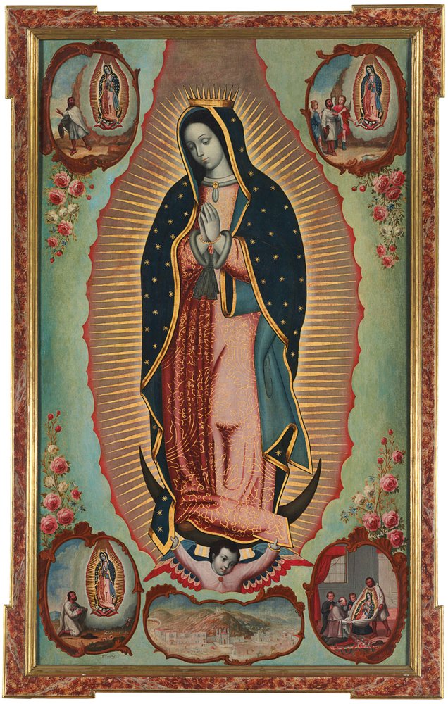 Virgen de Guadalupe de Nicolás Enríquez