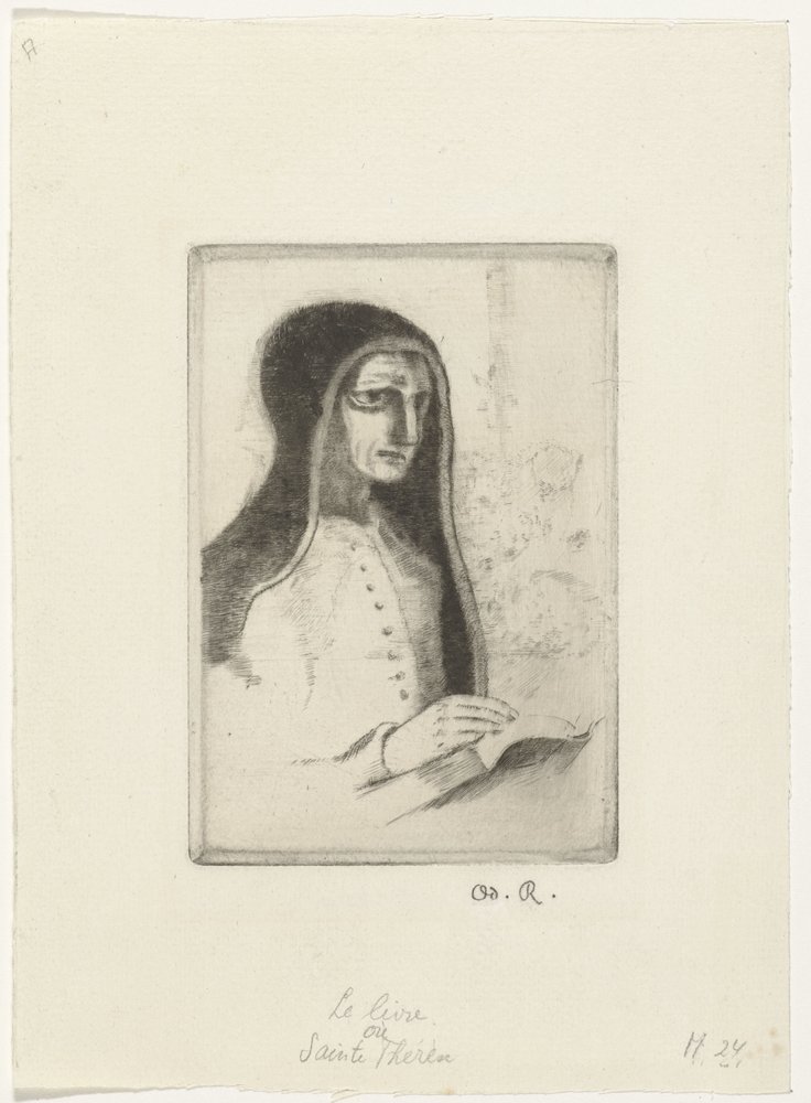 El libro El Libro (Santa Teresa) de Odilon Redon
