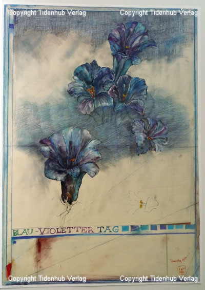 Día azul-violeta de Ole West