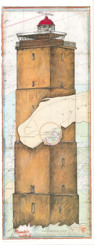 Brandaris / Terschelling / Países Bajos de Ole West