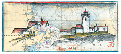 Faro de Eastern Point de Ole West