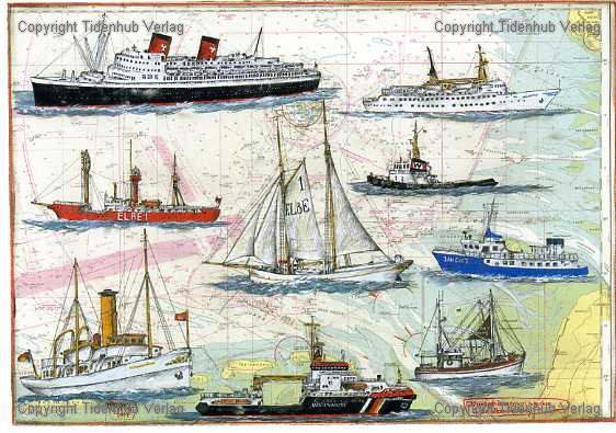 Buques históricos del estuario del Elba de Ole West