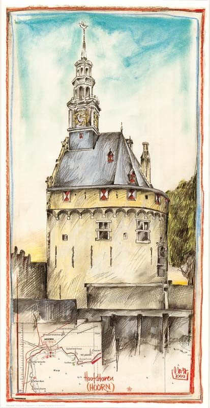 Hoofdtoren (Hoorn), Países Bajos de Ole West