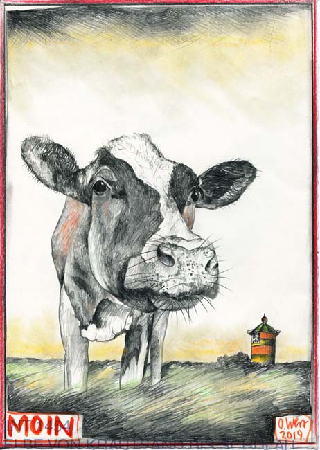 Hola / Vaca / Faro de Pilsum de Ole West