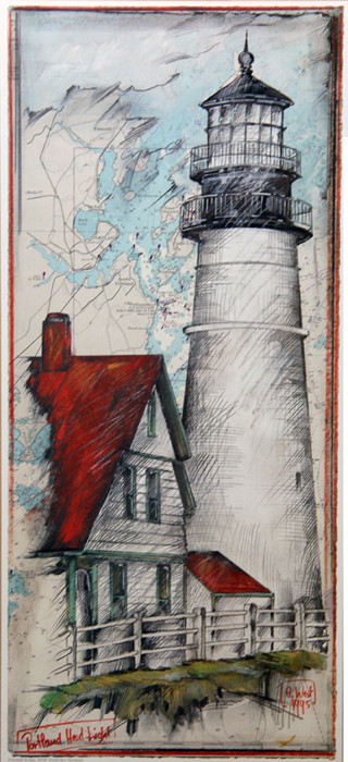 Faro de Portland Head de Ole West