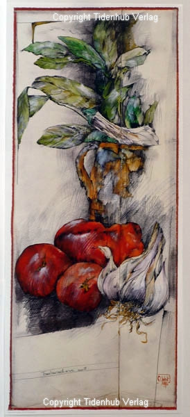 Dibujo de tomates de Ole West