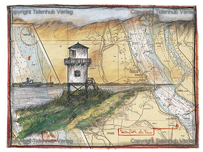 Twielenfleth Faro viejo de Ole West