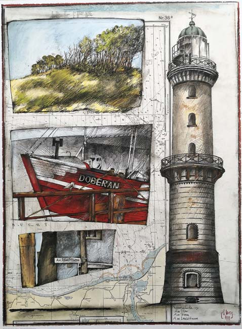 Warnemünde, pequeño de Ole West