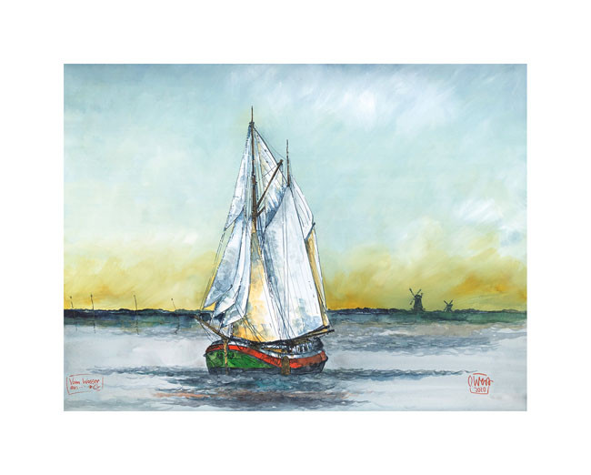 Desde el agua - Greetsiel de Ole West