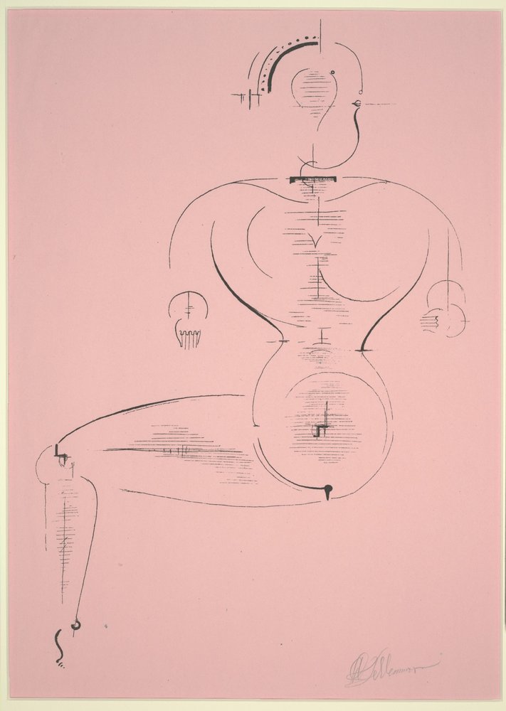 Figura H 2 de Oskar Schlemmer