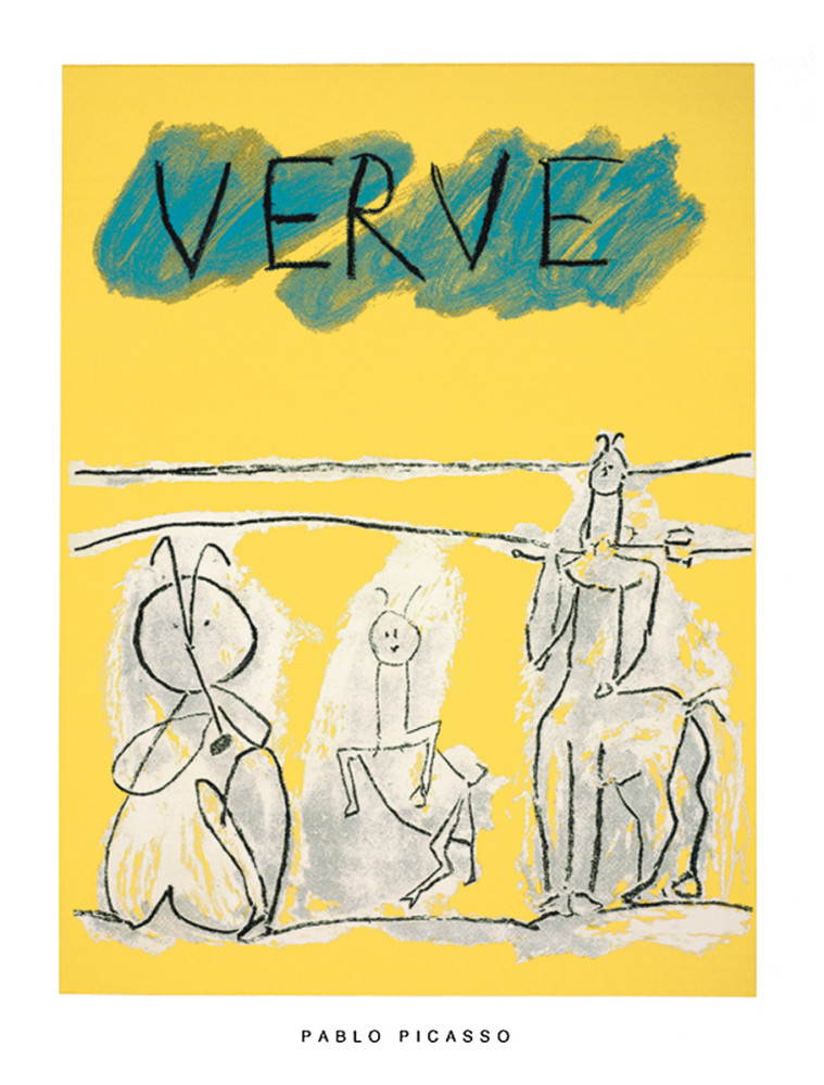 Portada para Verve, 1951 de Pablo Picasso