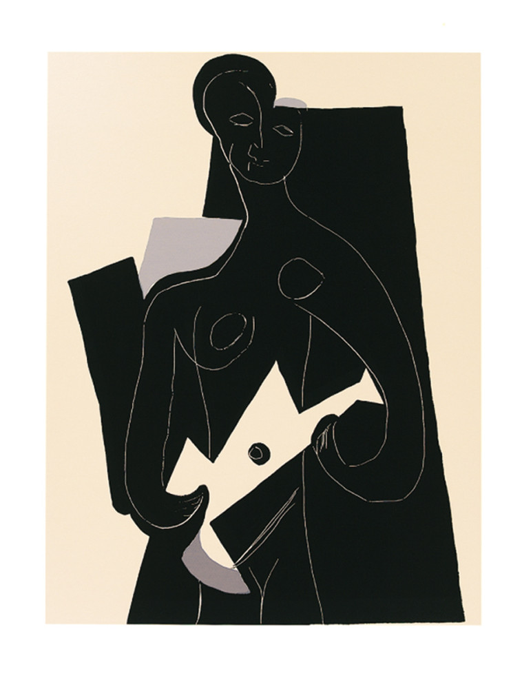 Mujer con guitarra de Pablo Picasso