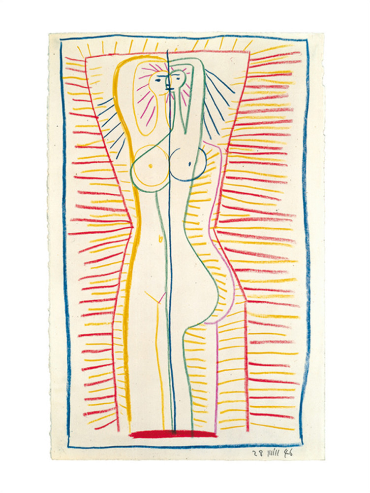 Desnudo femenino de pie II, 1946 de Pablo Picasso