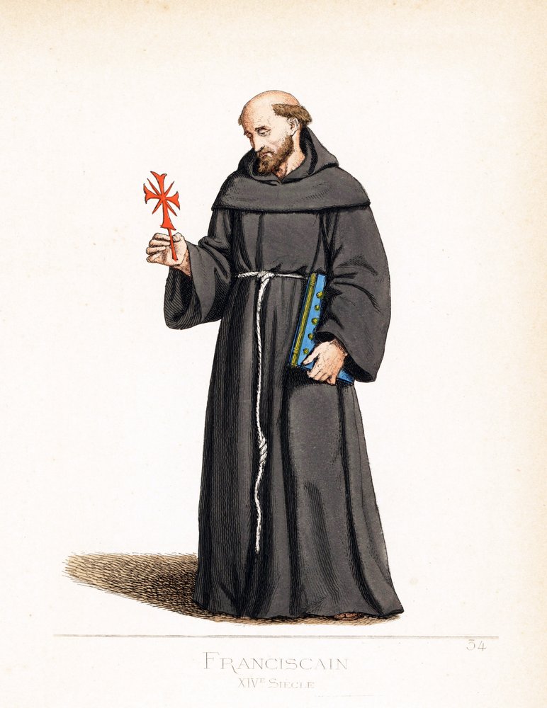 Traje de monje franciscano online