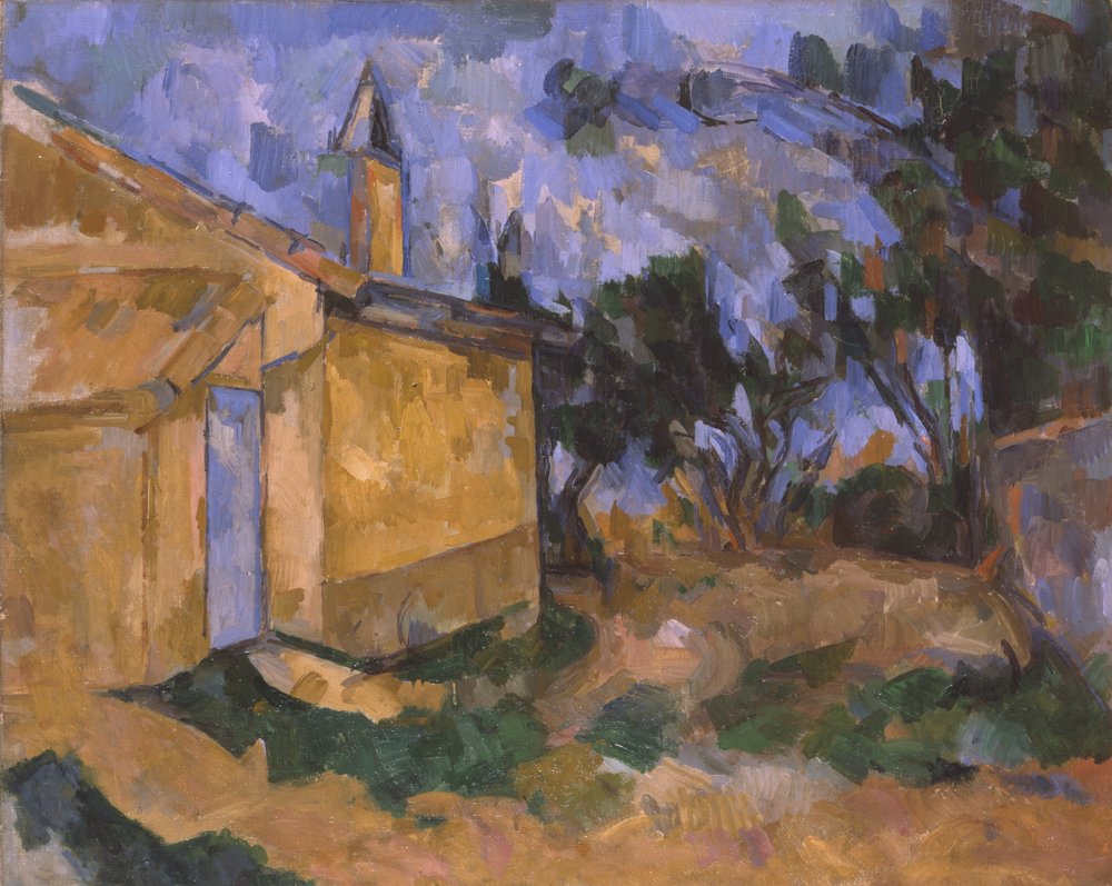 Le Cabanon de Jourdan, 1906 de Paul Cézanne