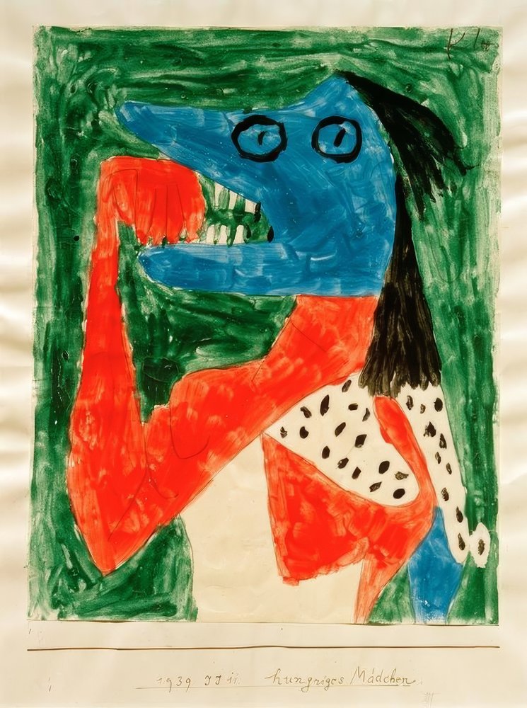 Niña hambrienta de Paul Klee