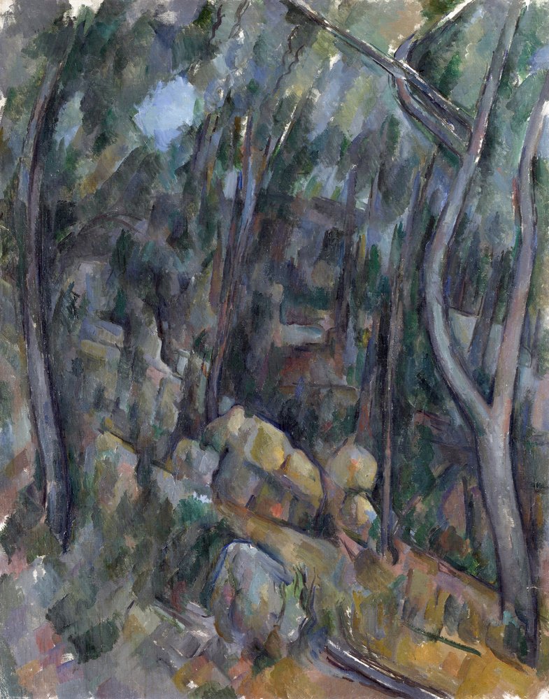 Los terrenos del Château Noir de Paul Cézanne