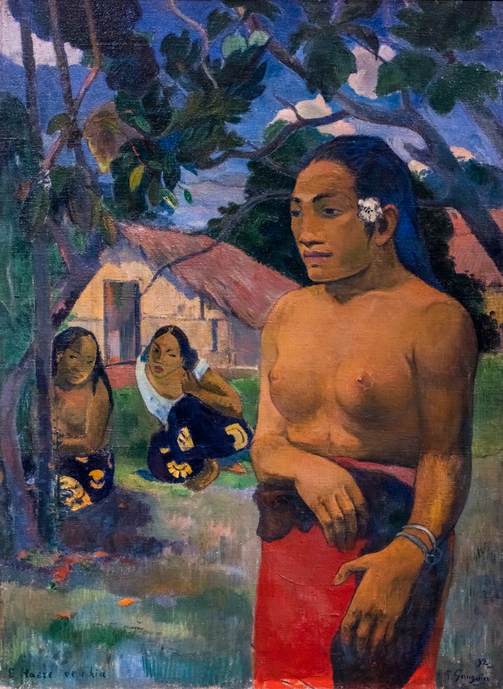 E Haere oe i hia (¿Adónde vas) de Paul Gauguin