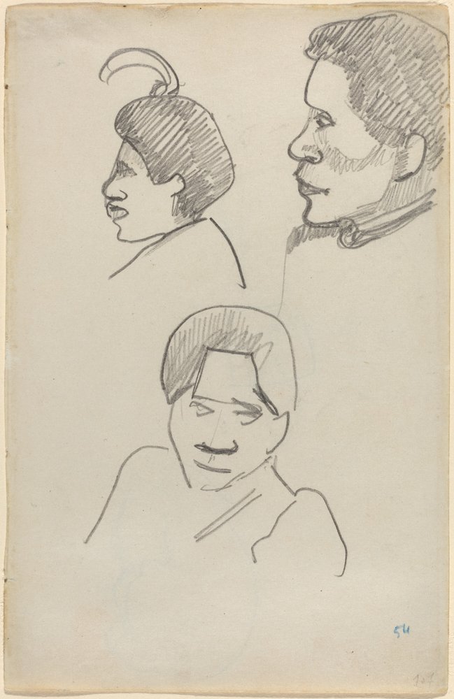 Cabezas Tahitianas de Paul Gauguin