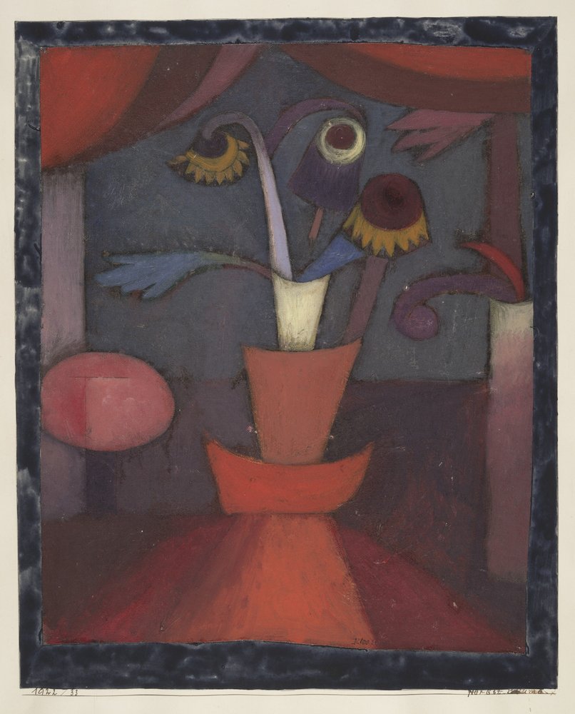 Flor de otoño de Paul Klee
