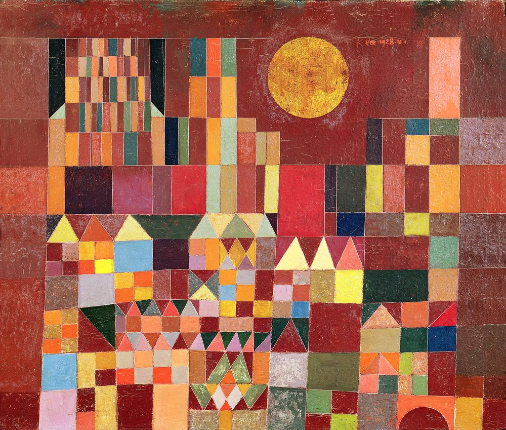 Castillo y sol de Paul Klee