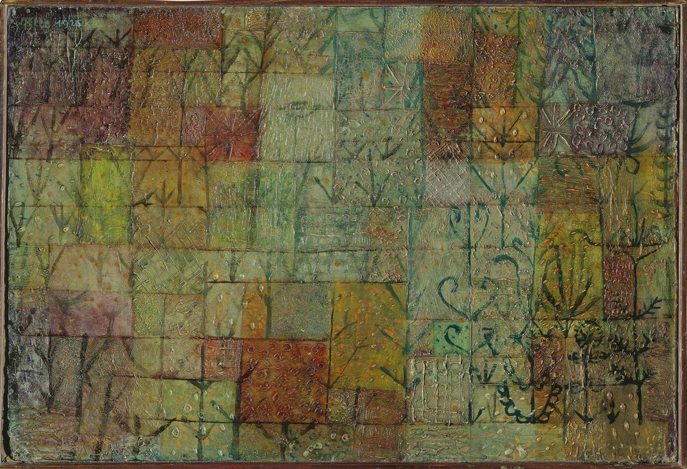El huerto, 1925 de Paul Klee