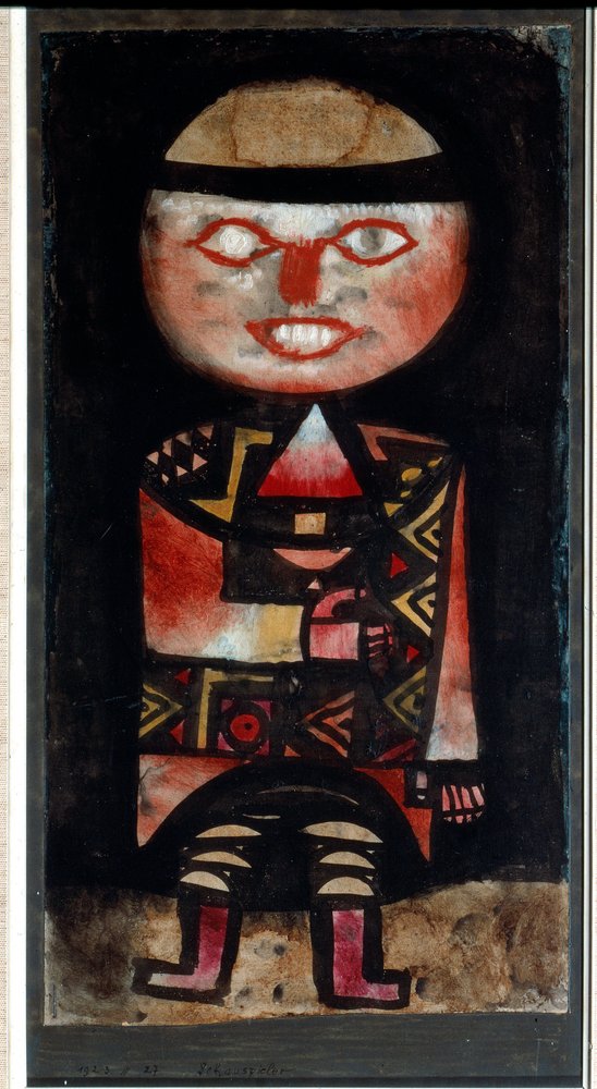El cómico (Pintura de Paul Klee