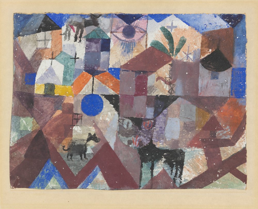 Tiergarten, 1918 de Paul Klee