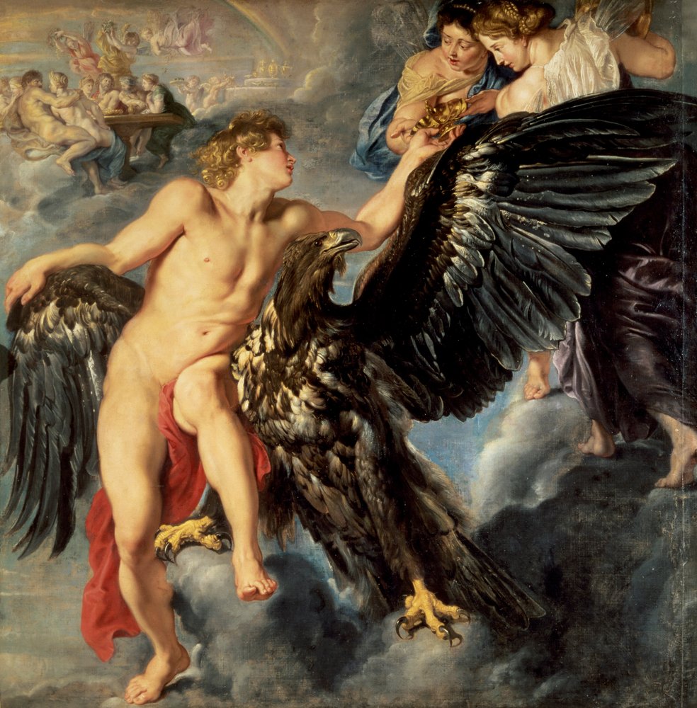 El rapto de Ganímedes de Peter Paul Rubens