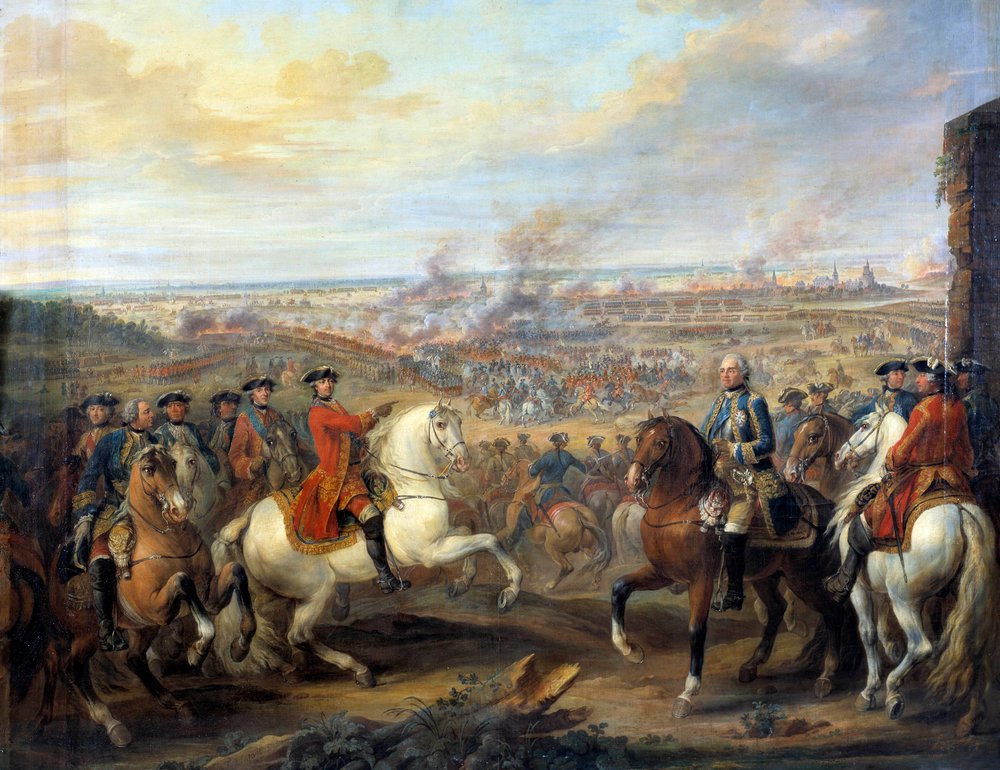 La batalla de Fontenoy el 05/11/1745 de Pierre Lenfant
