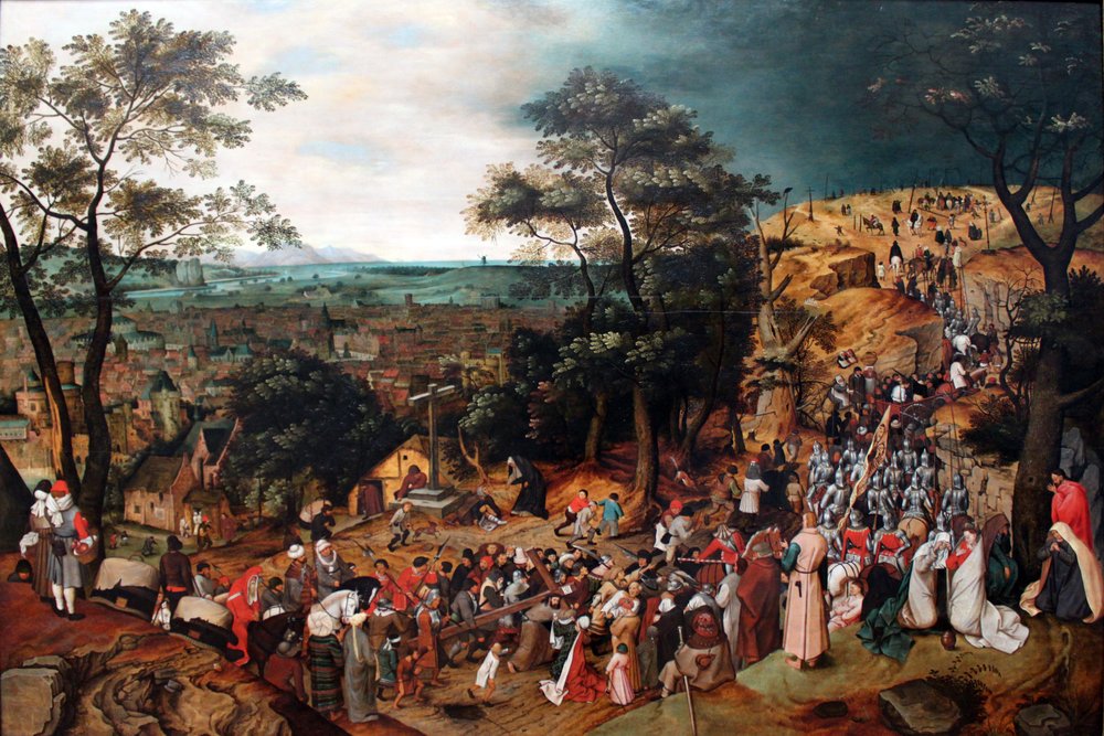 Cristo cargando la cruz de Pieter Brueghel the Younger