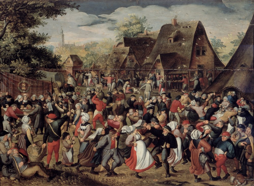 El festival del pueblo de Pieter Brueghel the Younger