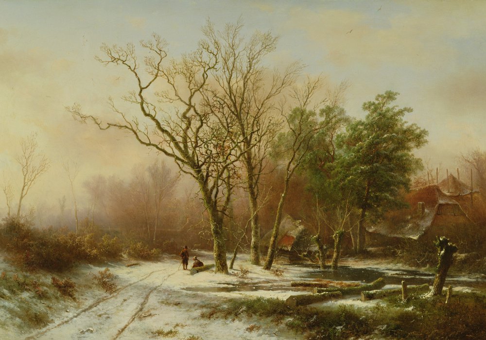 Una noche de invierno de Pieter Lodewijk Francisco Kluyver