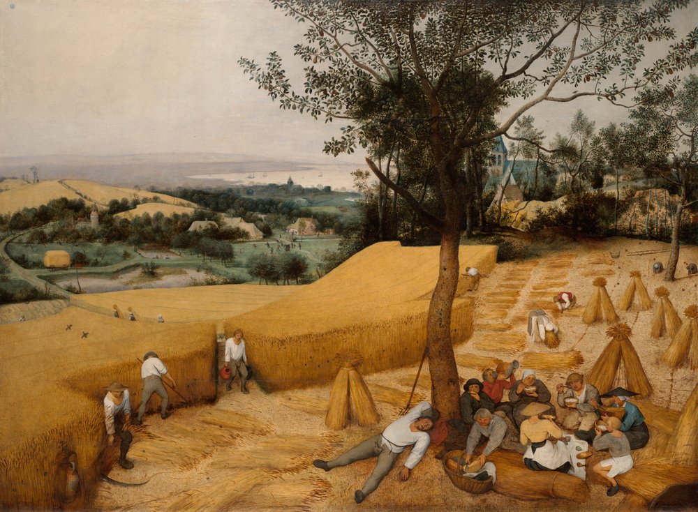 Los segadores, 1565 de Pieter Bruegel the Elder