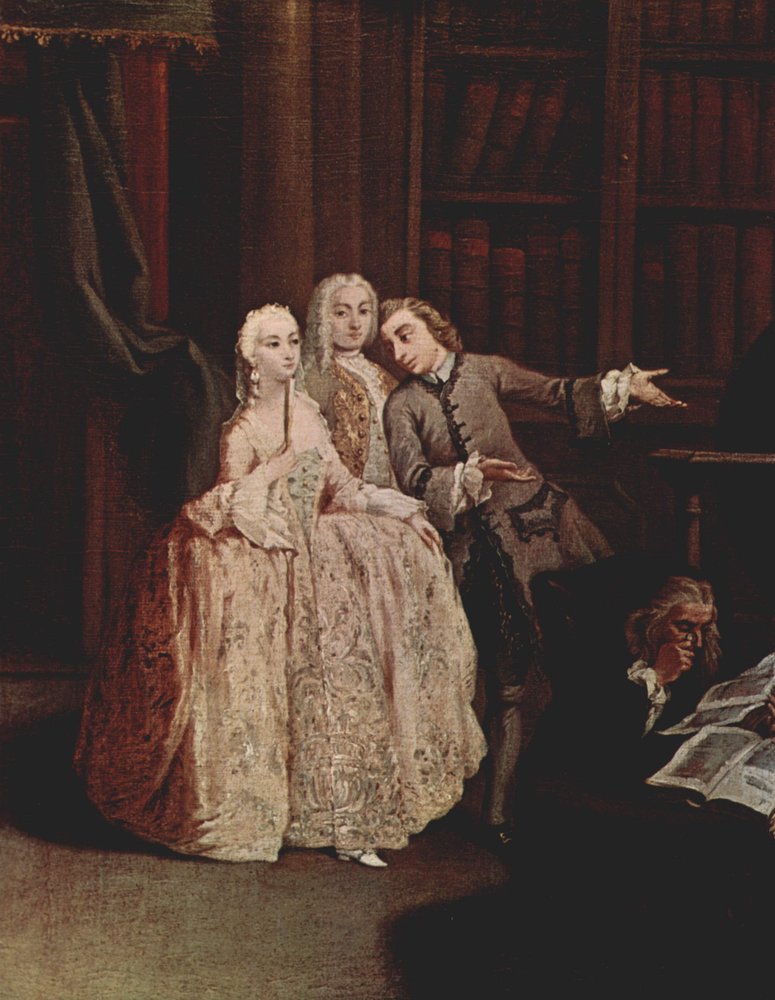 Visita a la biblioteca de Pietro Longhi
