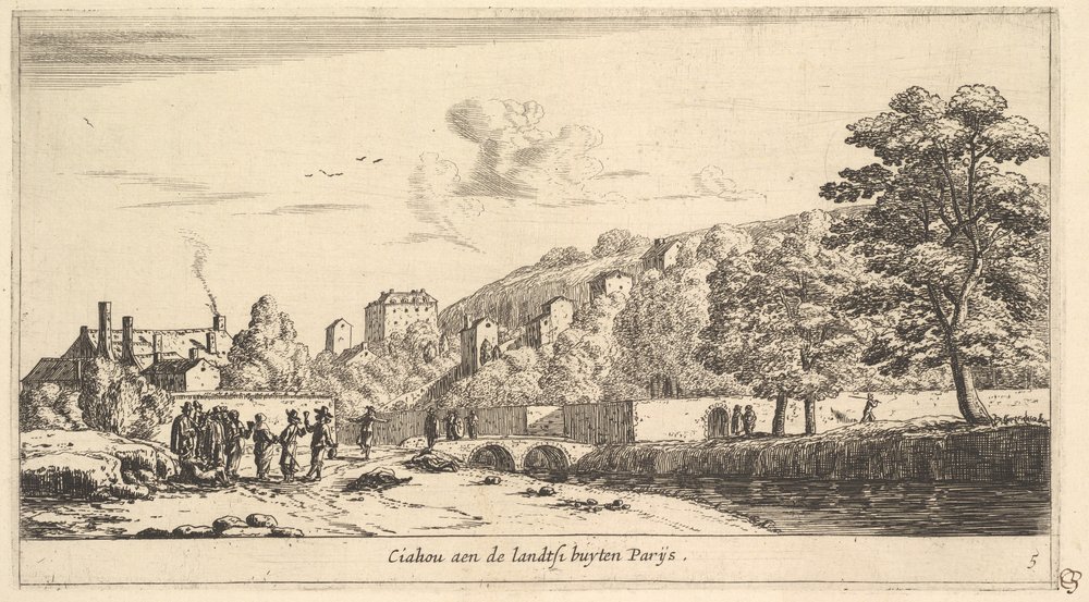 Vista de Chaillot en París de Reinier Zeeman