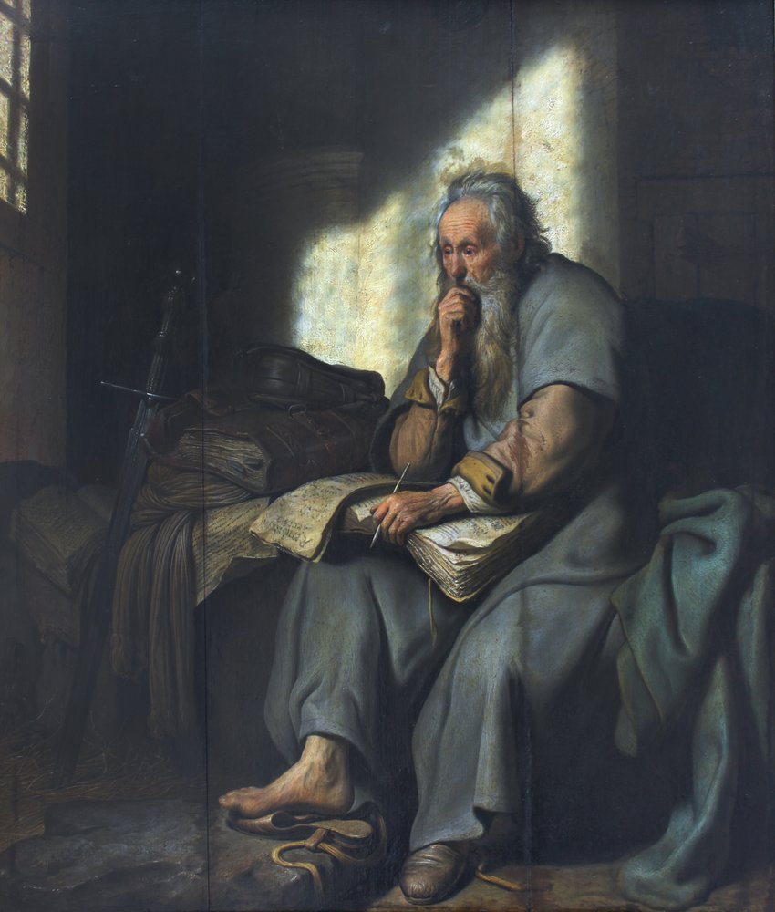 San Pablo en prisión de Rembrandt van Rijn