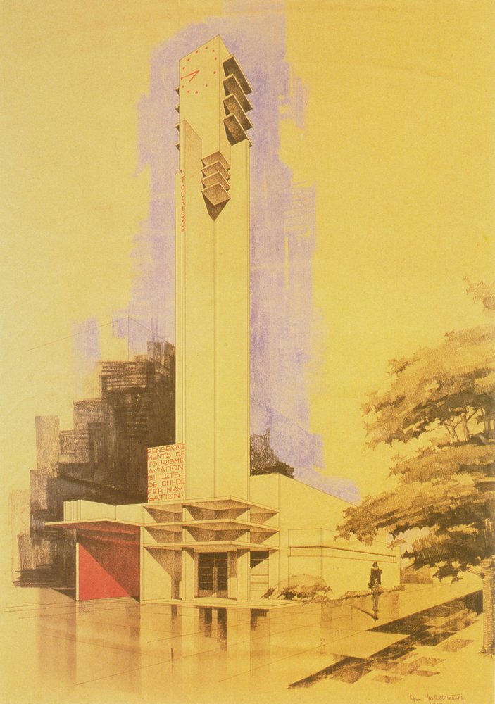 Pabellón de información y turismo, 1925 de Robert Mallet-Stevens