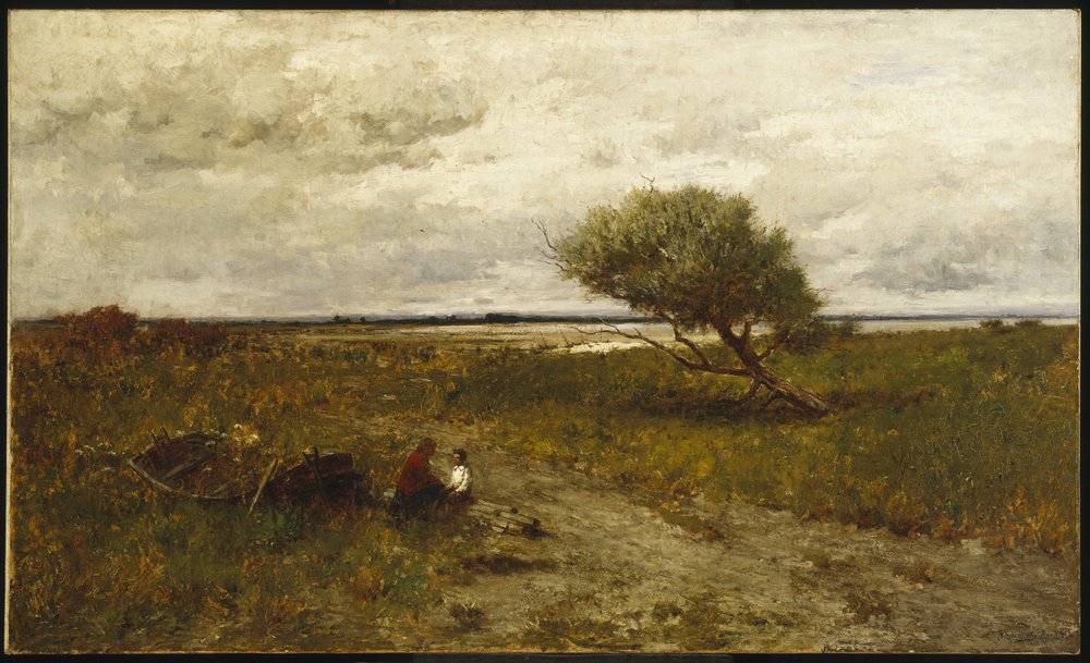 La costa de Nueva Inglaterra, 1880 de Robert Swain Gifford