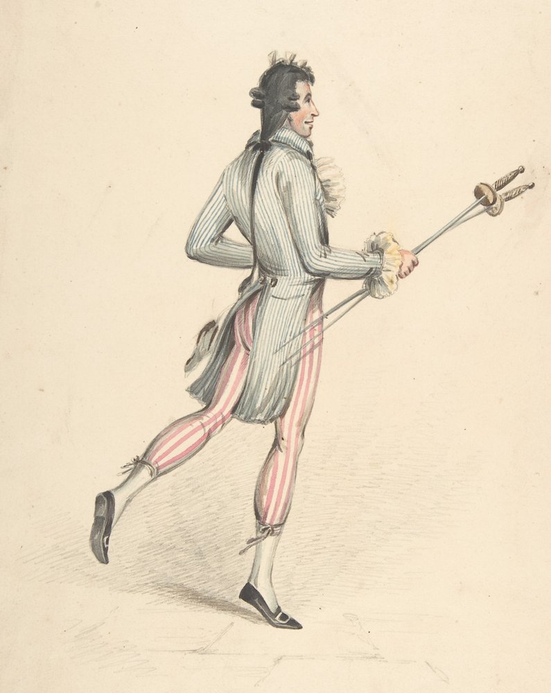 Diseño de vestuario, siglos XVIII-XIX de Robert Dighton