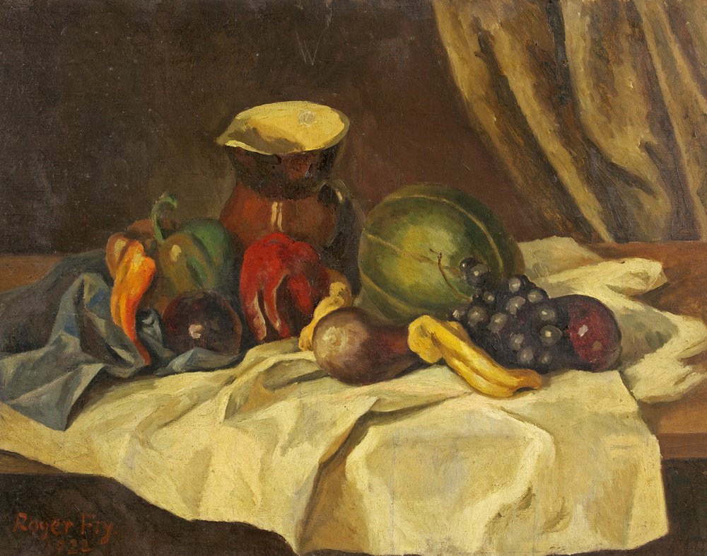 Naturaleza Muerta - Fruta con Jarra de Roger Eliot Fry