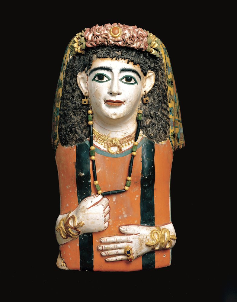 Máscara de momia, 60-70 d.C. de Roman Period Egyptian