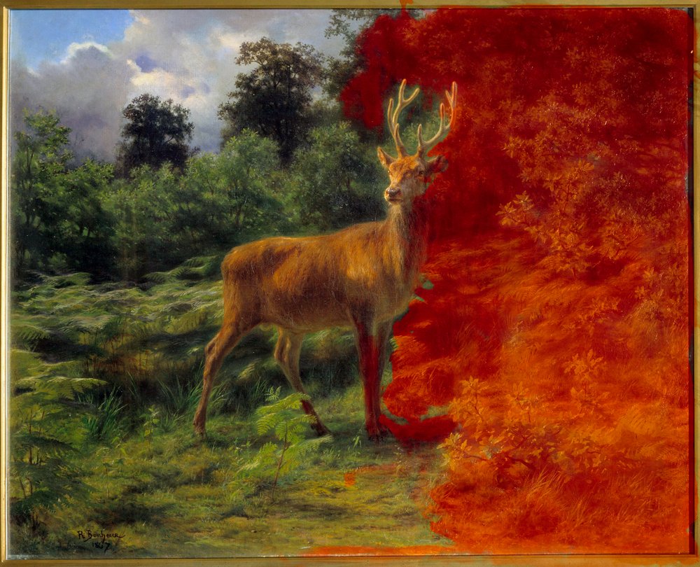 Ciervos escuchando el viento de Rosa Bonheur