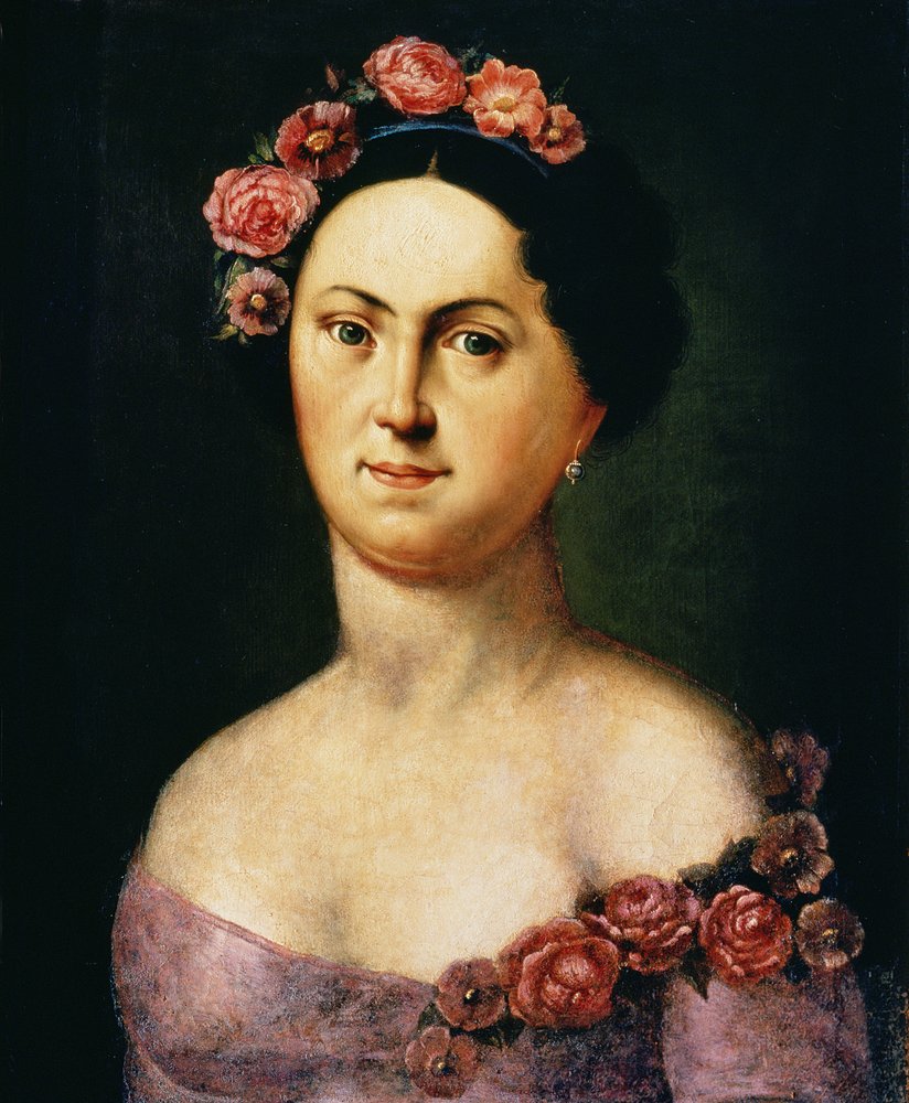 Retrato de Avdotia Istomina, 1830s de Russian School